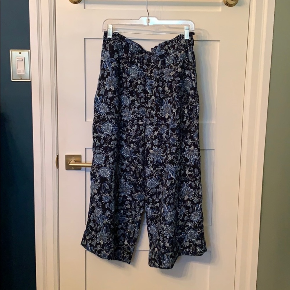 Blue Patterned Pants - Picture 2 of 4